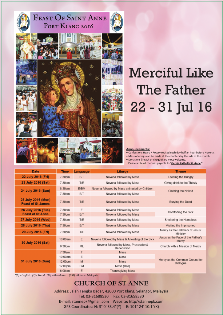 Feast of St.Anne Poster-1